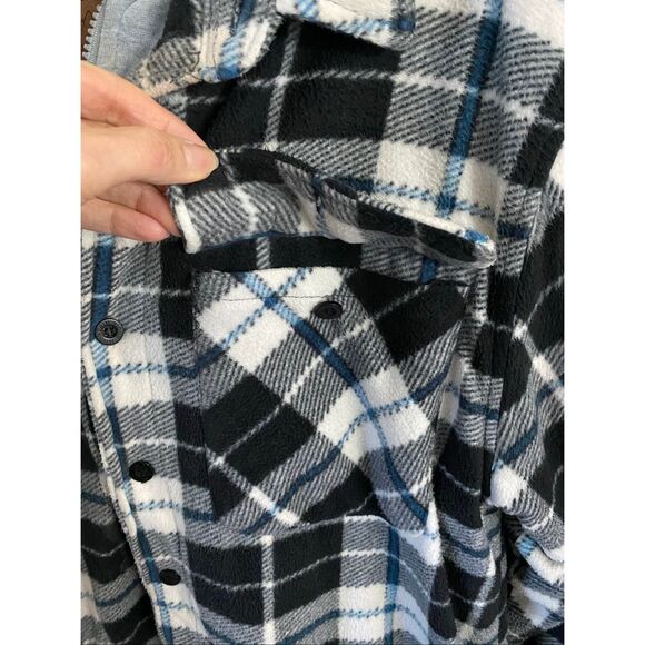 Mountain Ridge fleece flannel jacket size L - Picture 4 of 11